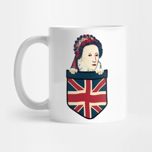 Queen Elizabeth Chest Pocket Mug